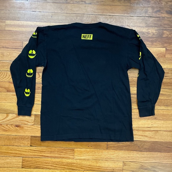 Disney The Nightmare Before Christmas Jack Skellington Graphic L/S Shirt Used - Picture 2 of 4